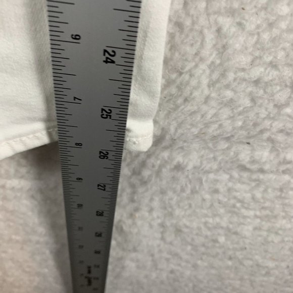 Sam Edelman The Stiletto Jeans Women's 26 White Stretch High-Rise 5-Pockets 8136 - Picture 8 of 9